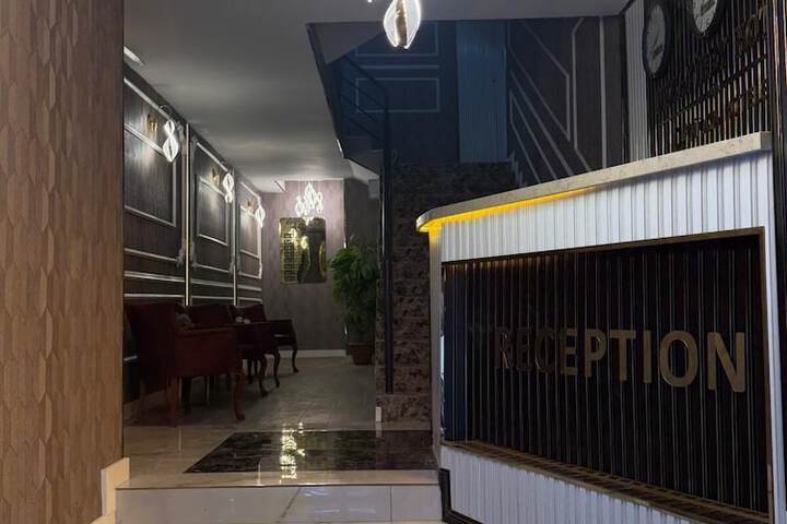 Interior entrance
