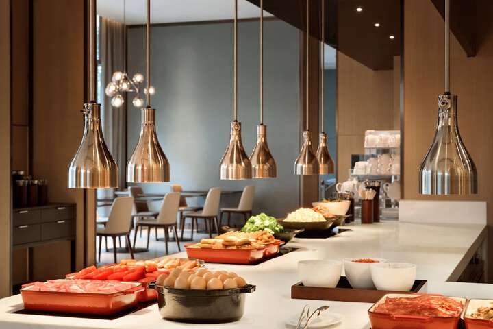 Breakfast area