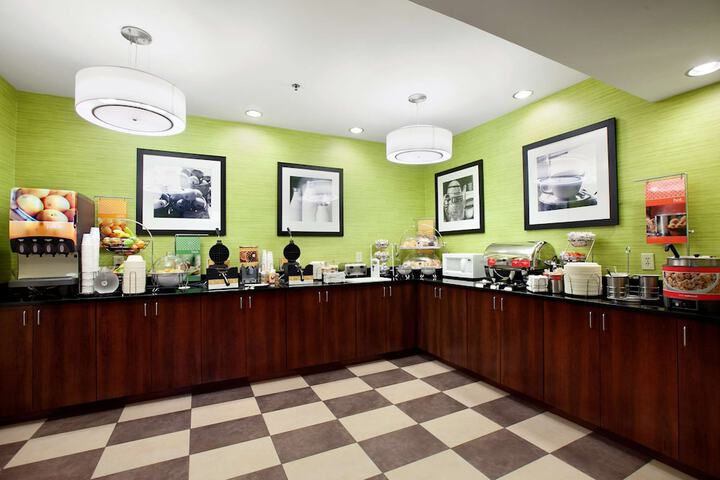 Breakfast buffet