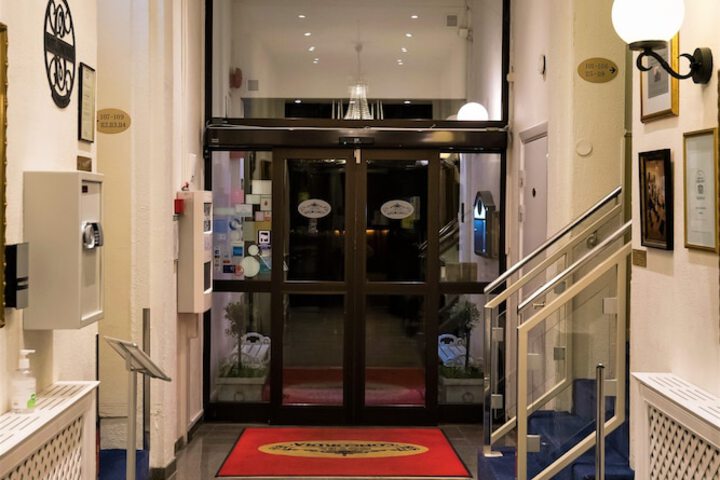 Interior entrance