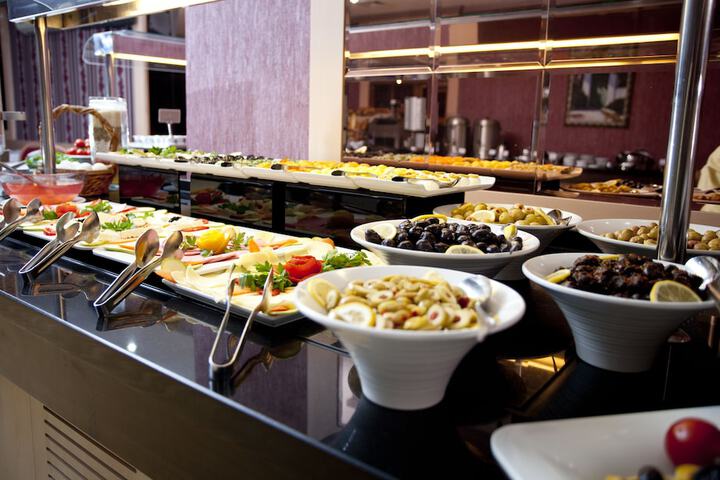 Breakfast buffet