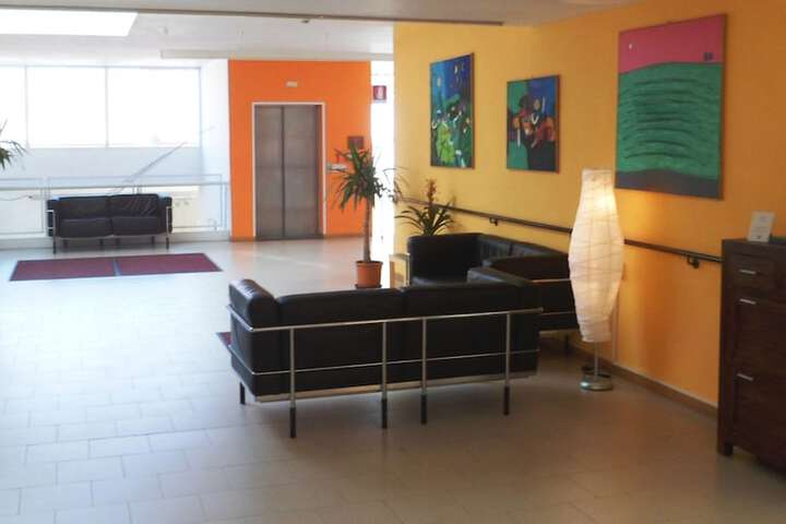Lobby sitting area