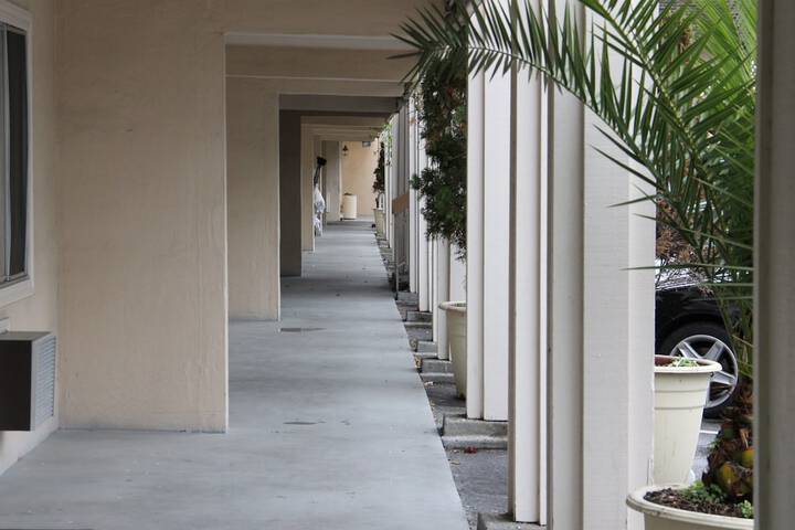 Courtyard view