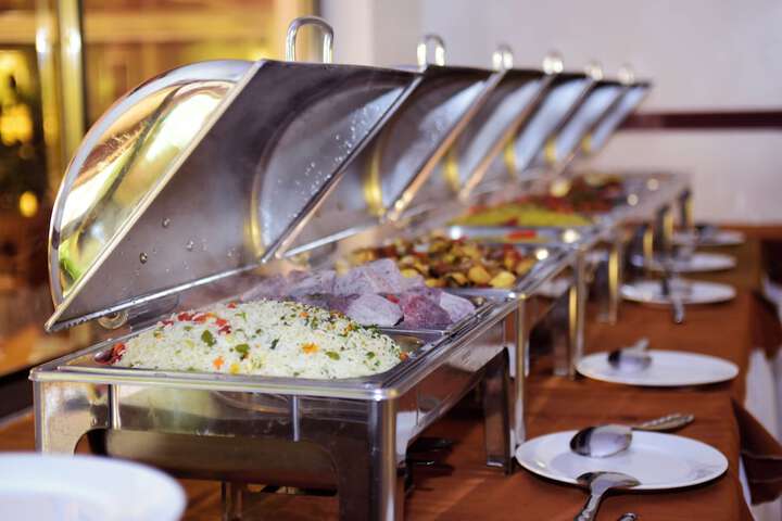 Breakfast buffet
