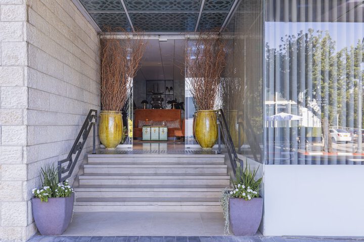 Interior entrance