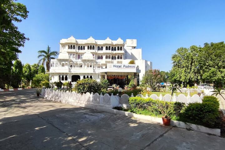 Exterior of Hotel Padmini Chittorgarh
