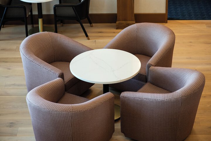 Lobby sitting area