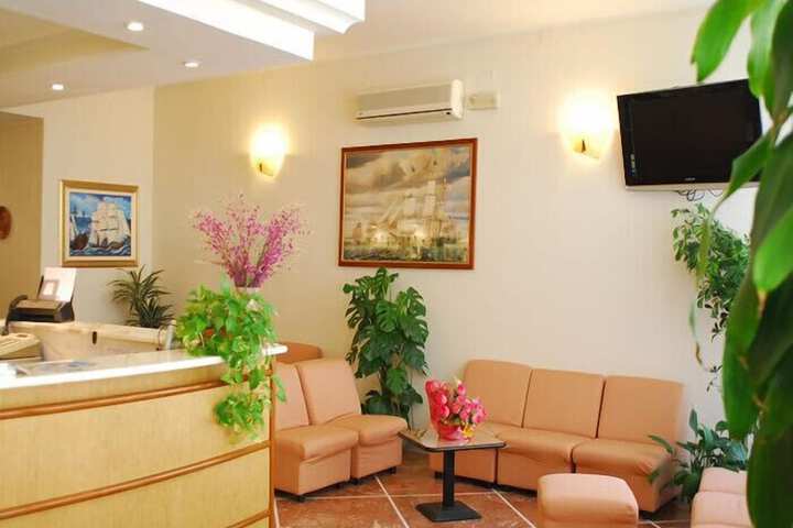 Lobby sitting area
