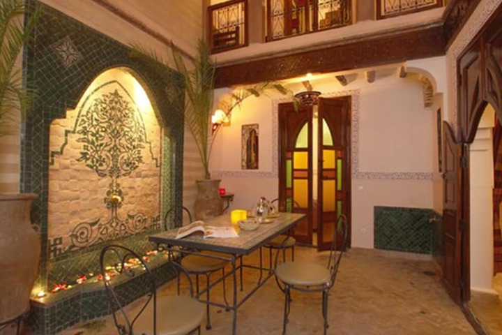 Interior entrance