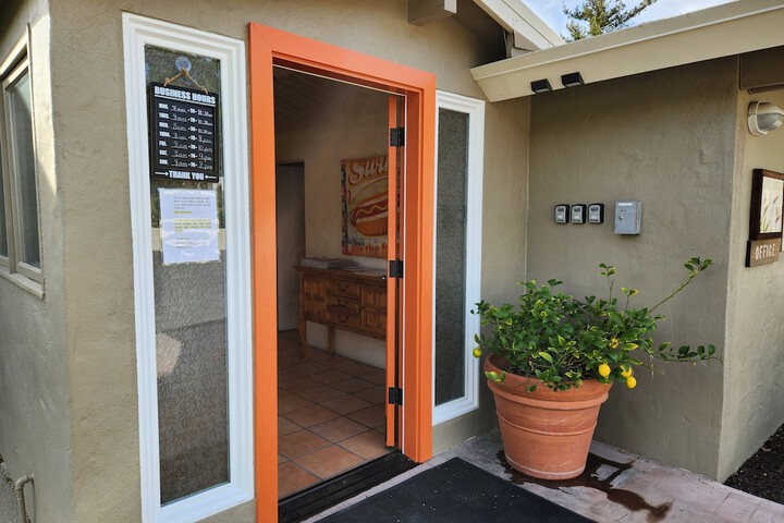 Front of property