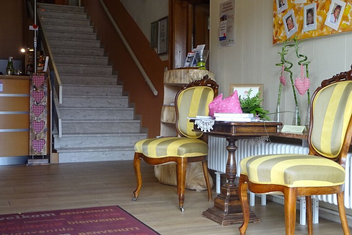 Interior entrance