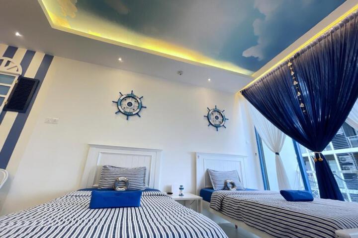 Mediterranean Sea - Gala Mediterranean Sea Beautiful Scenery Themed Homestay