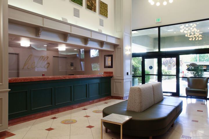 Lobby sitting area