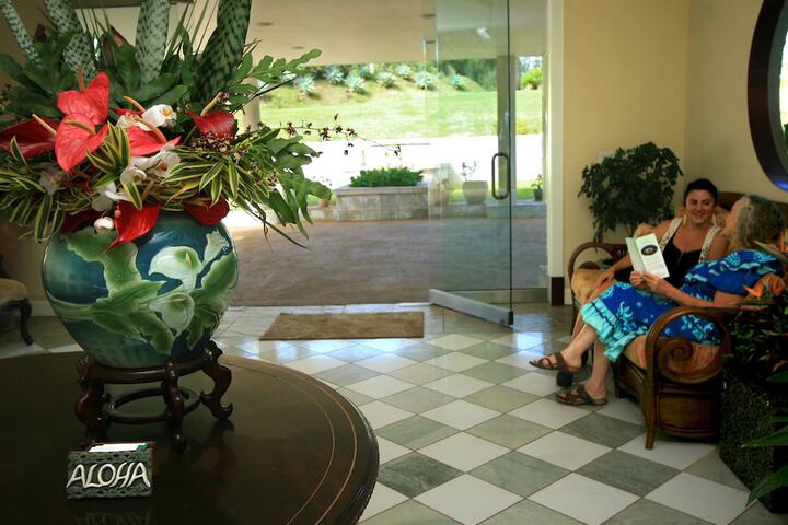 Interior entrance