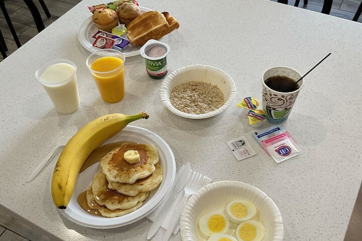 Breakfast buffet
