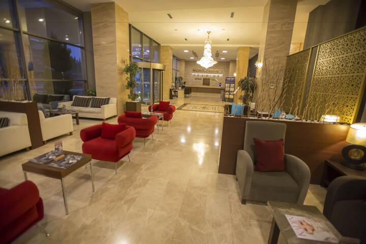 Interior entrance