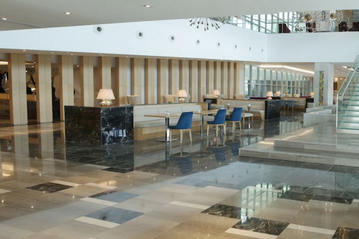 Interior entrance