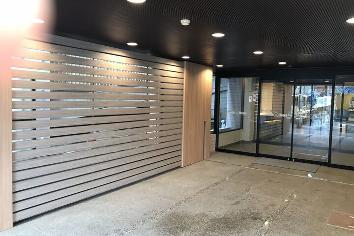 Interior entrance
