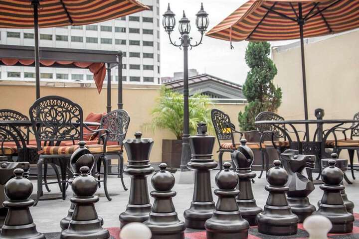 Rooftop terrace