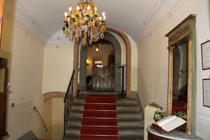 Interior entrance