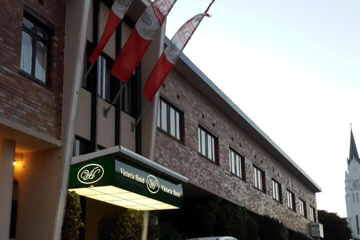 Exterior of Victoria Hotel