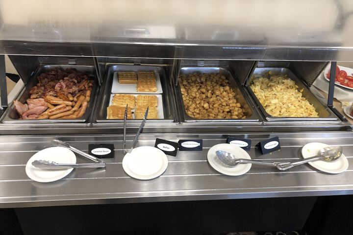 Breakfast buffet