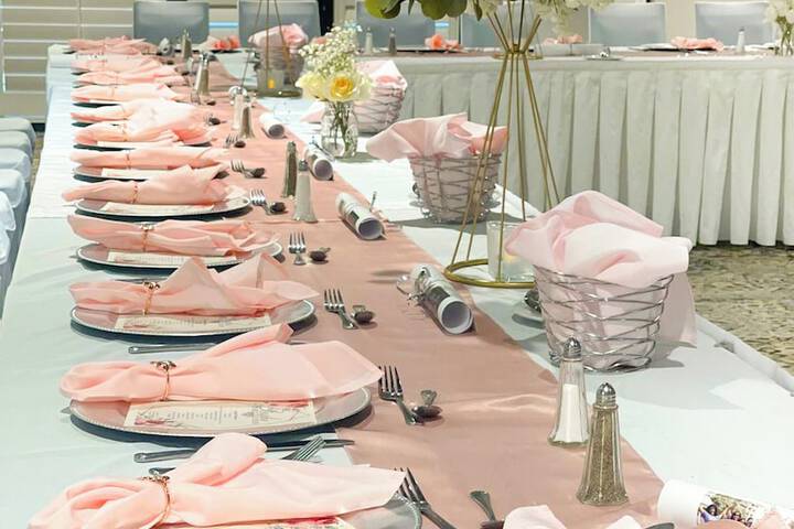 Indoor wedding