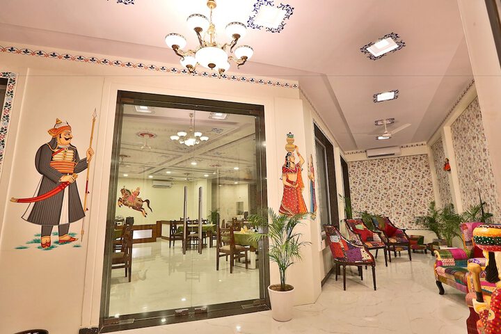 Interior entrance