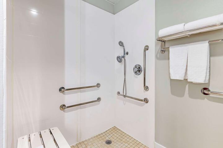 1 King Bed Microwave, Refrigerator Shower Only Full Breakfast (11 of 12)