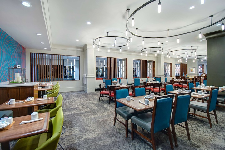 Breakfast area