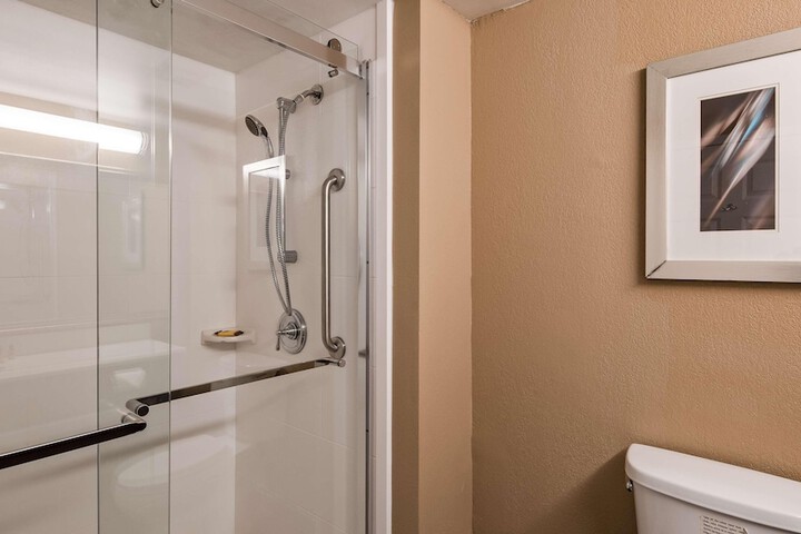 1 King Bed Mobility Hearing Accessible Room Roll in Shower Non-Smokinga (1 of 22)
