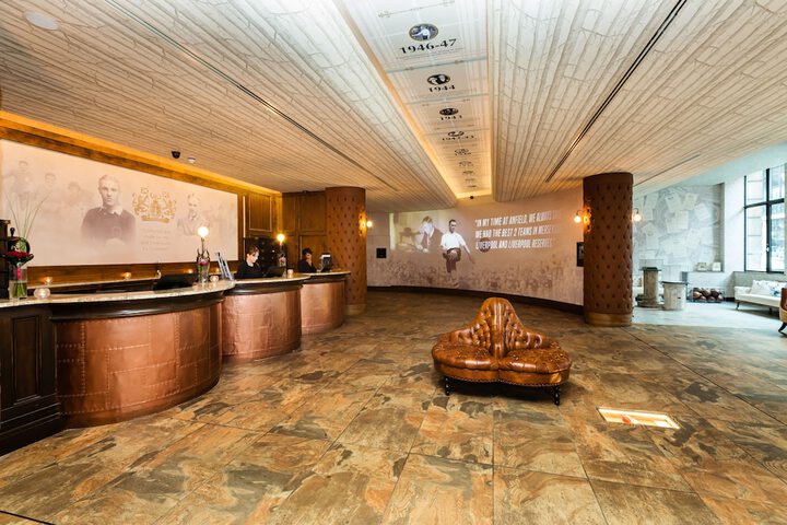 Interior entrance