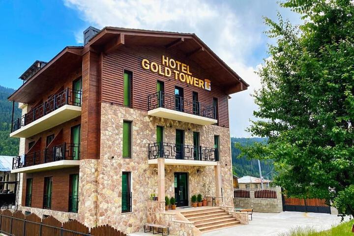 Gold Tower in Mestia