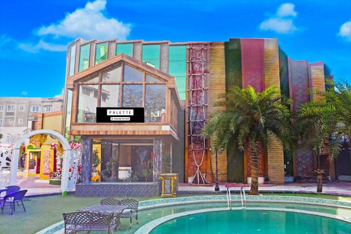 Palette by CheckIn Patliputra Colony Formerly The Aurum