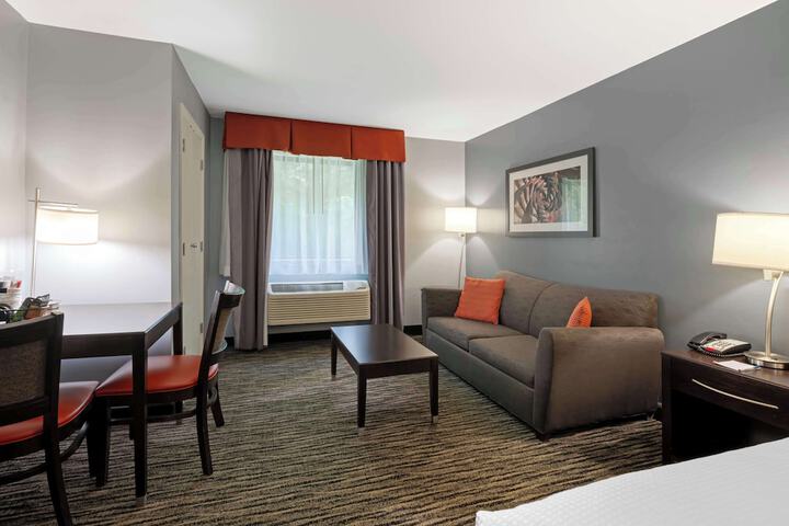 1 King Bed Sofa Bed Refrigerator WiFi Full Breakfast (10 of 13)