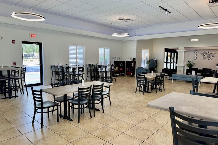 Breakfast area