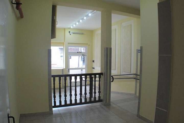 Interior entrance