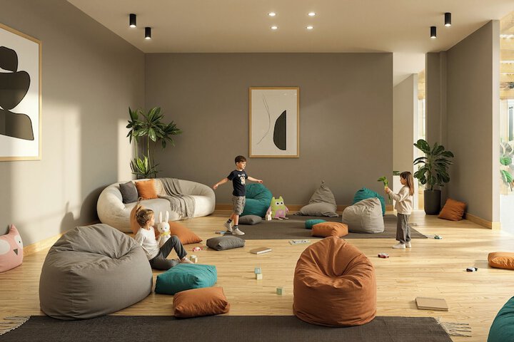 Children's play area - indoor