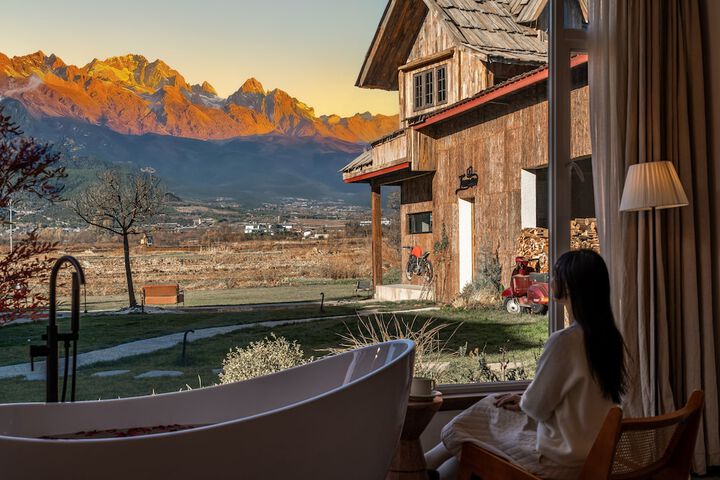 Exterior of Lijiang Tennessee Moutain Lodge - a Luxury Farmstay with Jade Dragon Views-Baisha Village Branch