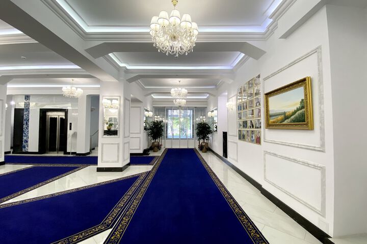 Lobby sitting area