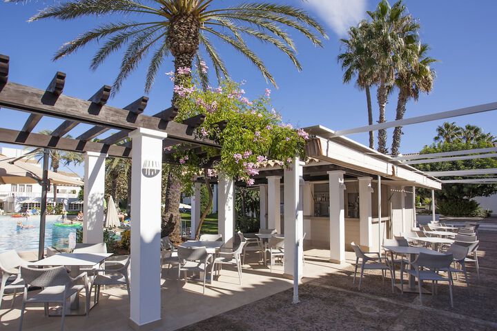 Swim-up bar