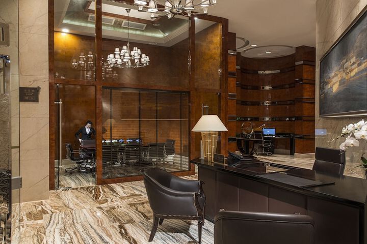 Interior entrance