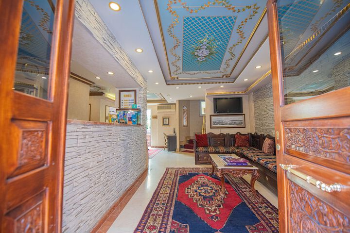 Interior entrance