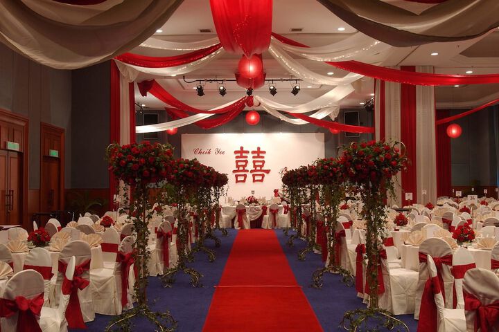 Indoor wedding