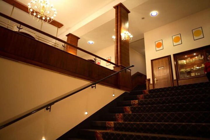 Interior entrance