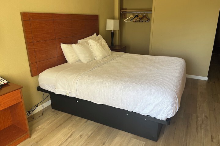 1 King Bed Mobility Accessible Bathtub with Grab Bars (1 of 6)