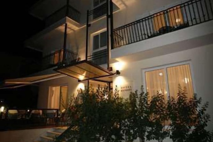 Front of property - evening/night