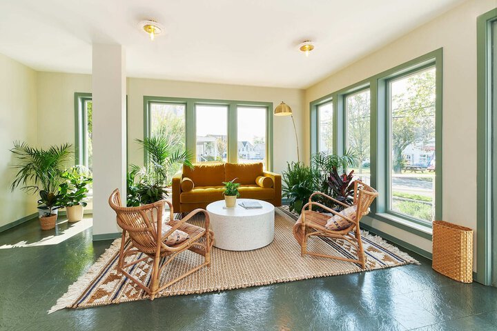 Lobby sitting area