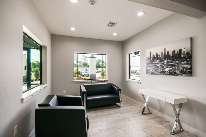Lobby sitting area