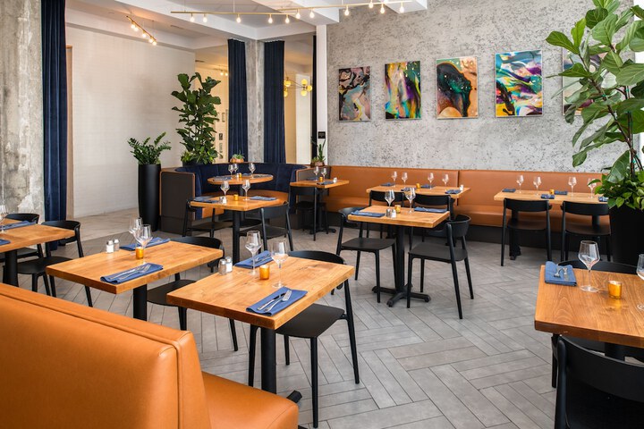 Breakfast area